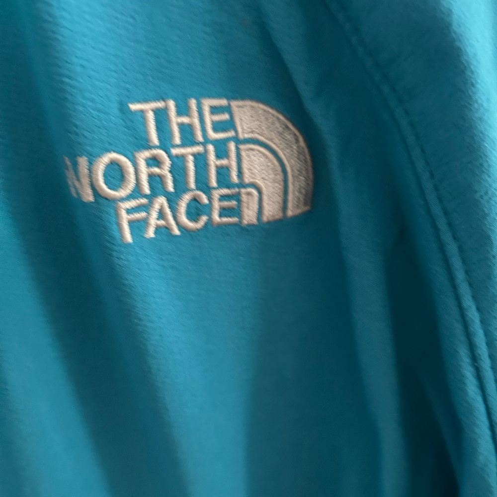 The North Face Two-Tone Blue Full Zip Jacket-Summit Series Has Side Zip Pockets-